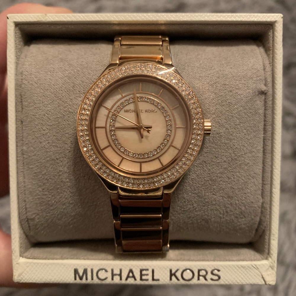 Michael Kors rose gold watch-Brand New